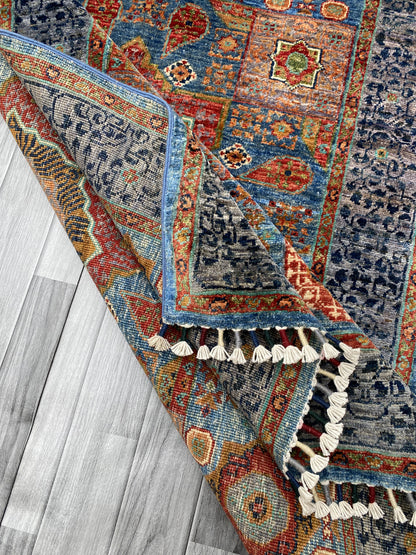 Hand Knotted Chobi Wool Rug | 151 CM x 102 CM SK#396