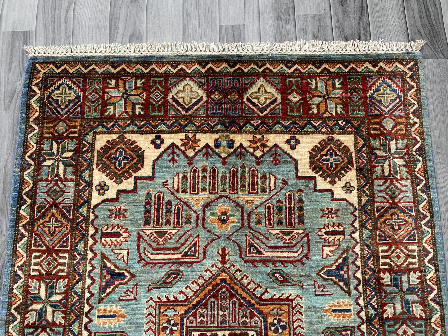 Hand Knotted Chobi Wool Rug | 148 CM x 102 CM SK#397