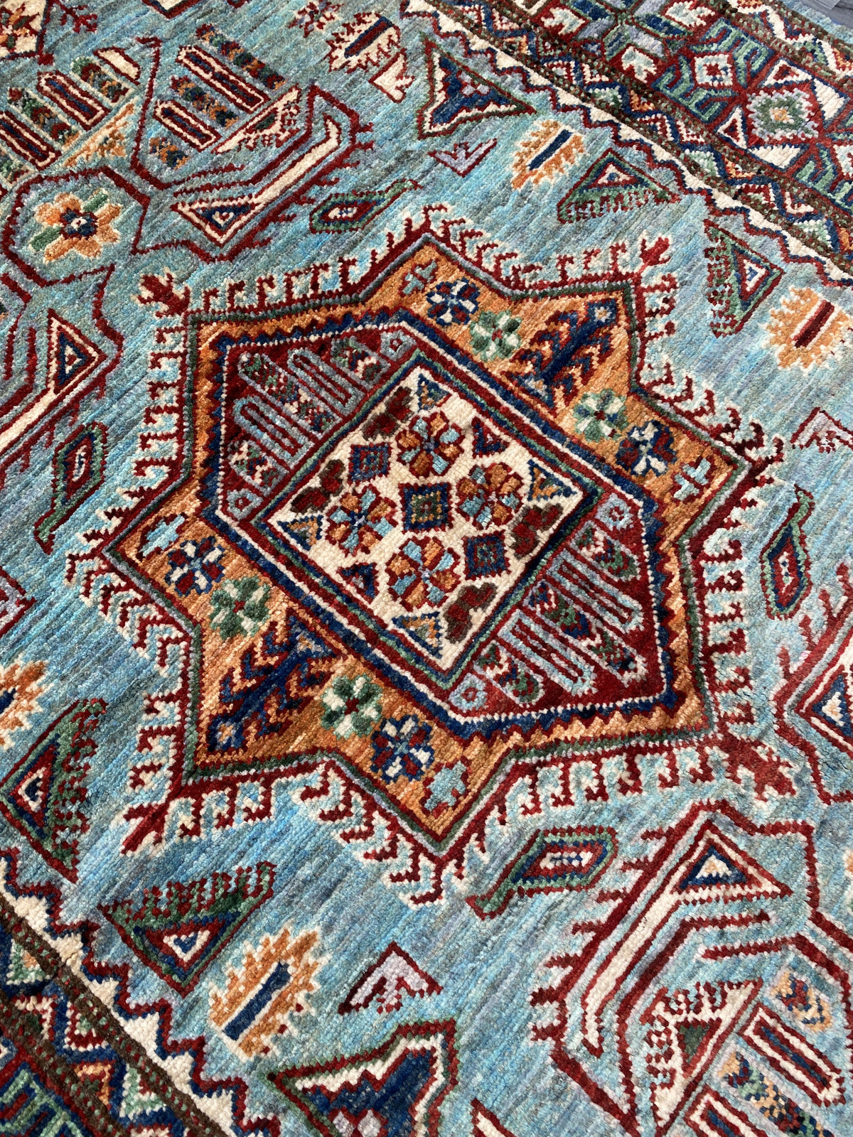 Hand Knotted Chobi Wool Rug | 148 CM x 102 CM SK#397