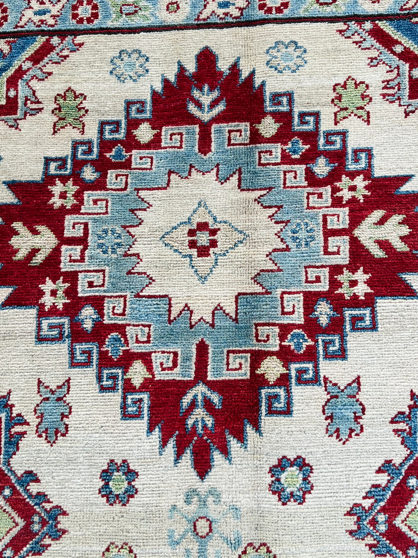 Handmade Traditional Kazak Rug  286 cm x 177 cm KSB#11977