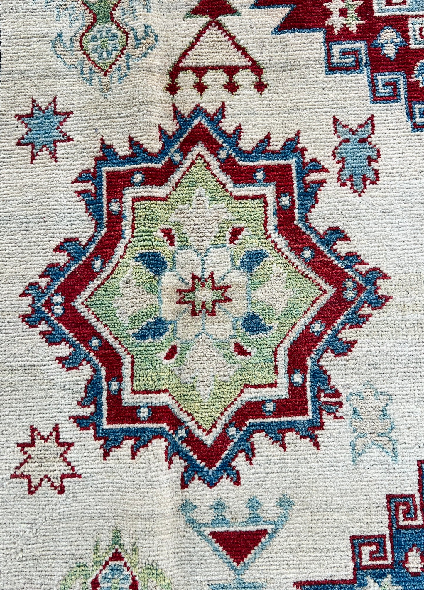 Handmade Traditional Kazak Rug  286 cm x 177 cm KSB#11977