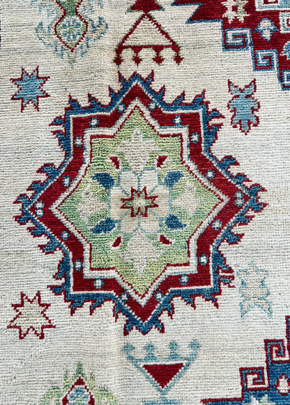 Handmade Traditional Kazak Rug  286 cm x 177 cm KSB#11977