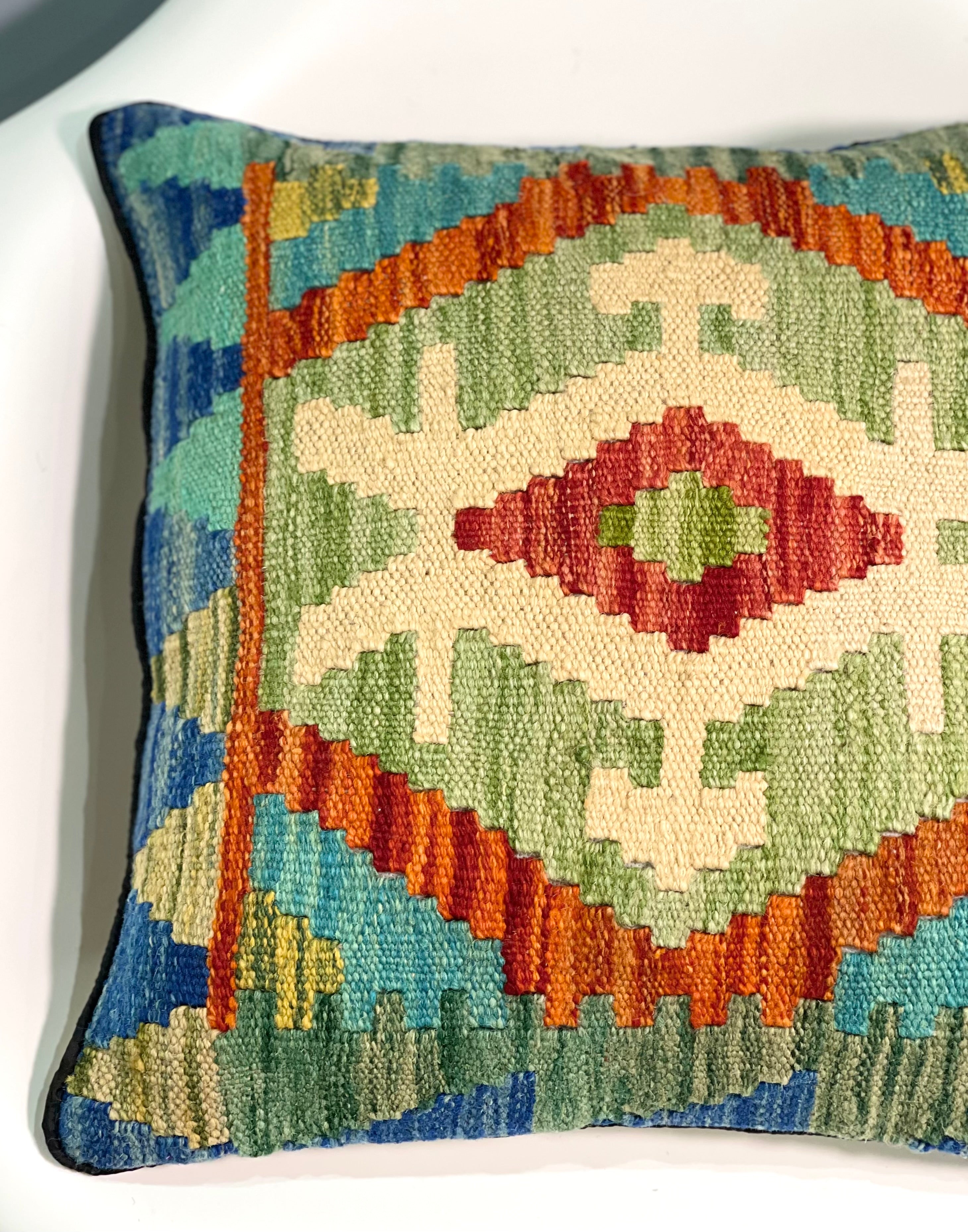 Handmade Chobi Cushion Cover 45 CM X 45 CM  AF# 313