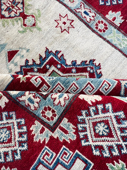 Handmade Traditional Kazak Rug  286 cm x 177 cm KSB#11977