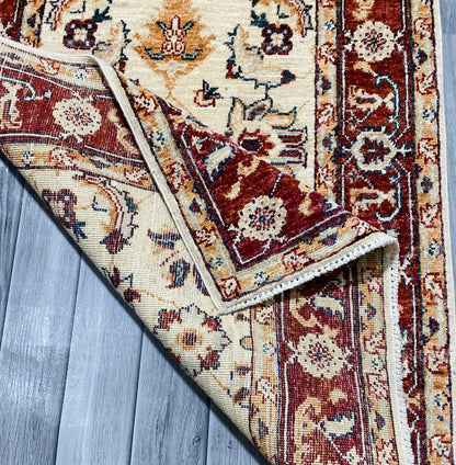 Handmade Fine Quality Chobi Wool Rug  ( 125 CM x 80 CM ) SS#57
