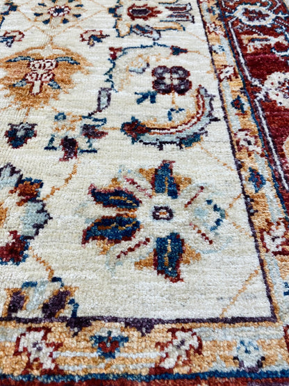 Handmade Fine Quality Chobi Wool Rug  ( 125 CM x 80 CM ) SS#57