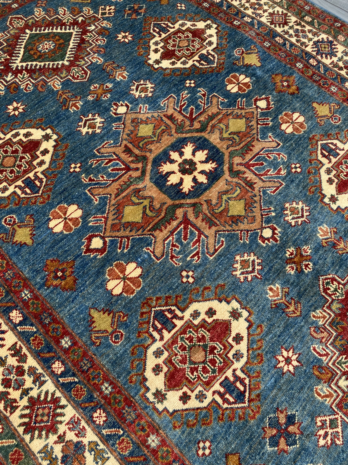 Hand Knotted Chobi Wool Rug | 220 CM x 159 CM SK#399