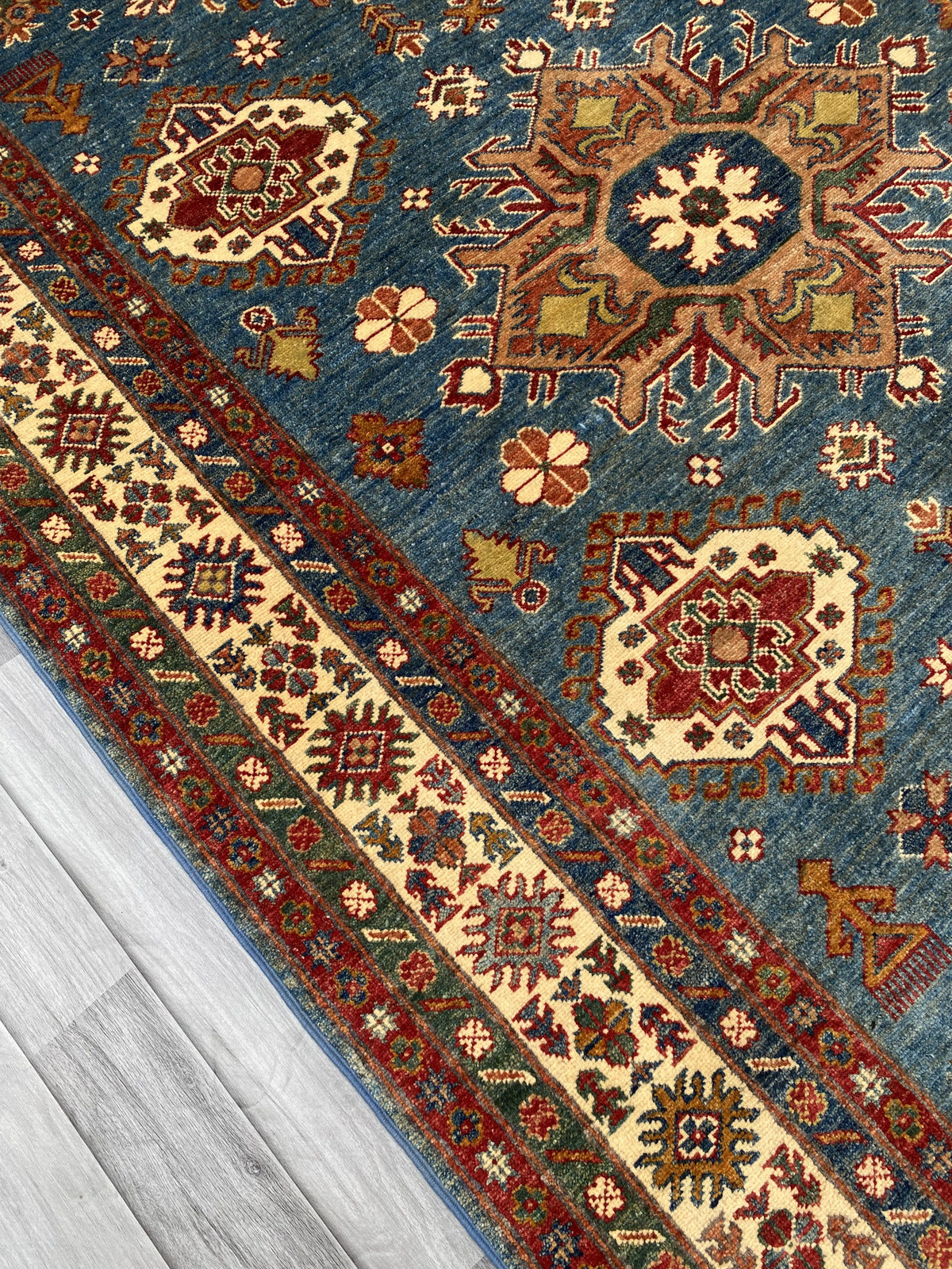 Hand Knotted Chobi Wool Rug | 220 CM x 159 CM SK#399