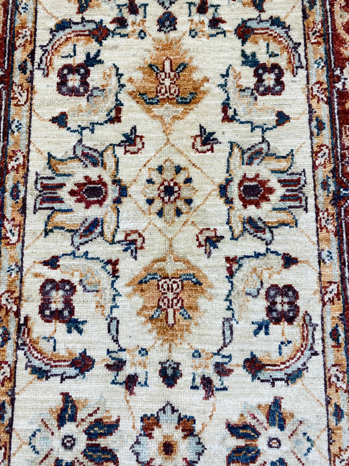 Handmade Fine Quality Chobi Wool Rug  ( 125 CM x 80 CM ) SS#57