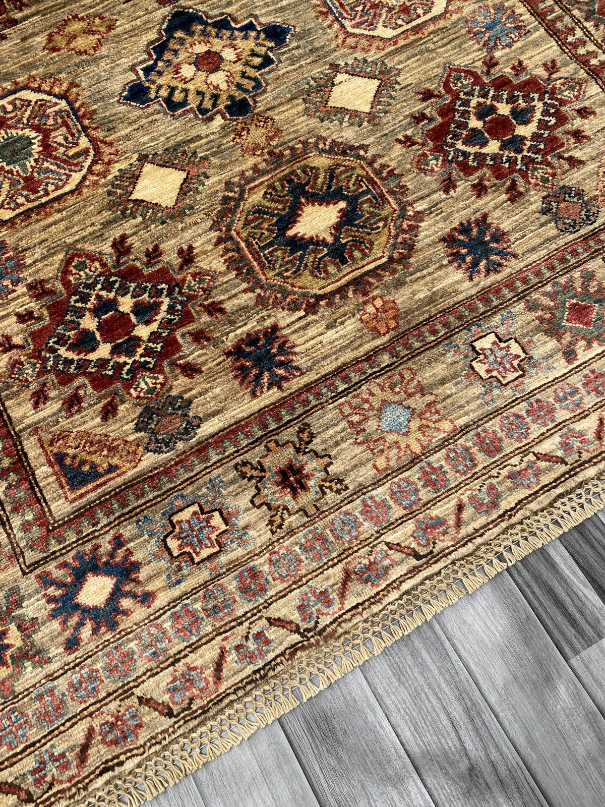 Hand Knotted Chobi Wool Rug | 210 CM x 152 CM SK#400