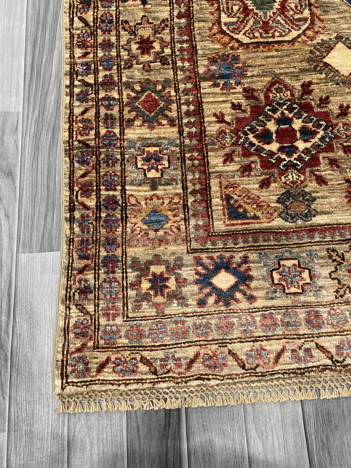 Hand Knotted Chobi Wool Rug | 210 CM x 152 CM SK#400