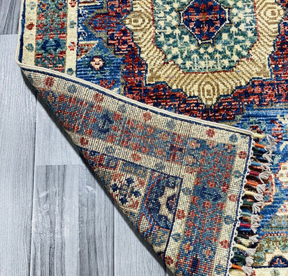 Handmade Chobi Wool Rug  ( 125 CM x 80 CM ) SS#53