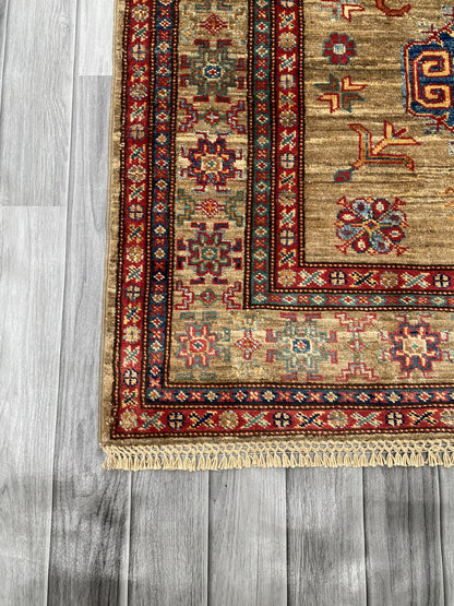Hand Knotted Chobi Wool Rug | 206 CM x 128 CM SK#402