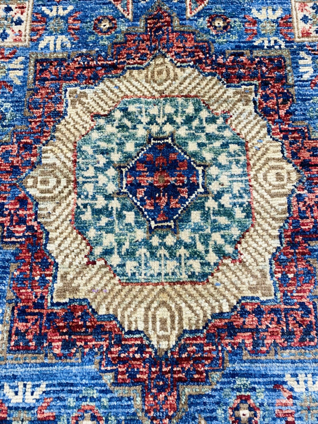 Handmade Chobi Wool Rug  ( 125 CM x 80 CM ) SS#53