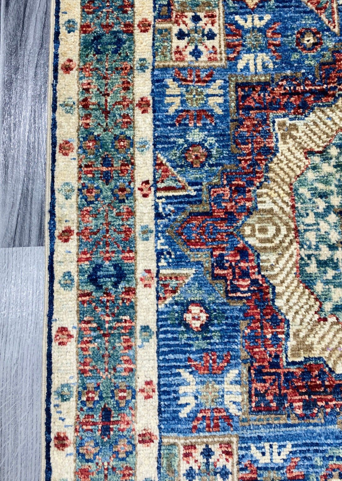 Handmade Chobi Wool Rug  ( 125 CM x 80 CM ) SS#53
