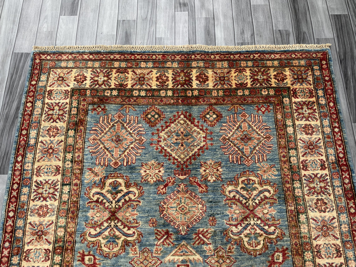 Hand Knotted Chobi Wool Rug | 217 CM x 147 CM SK#403