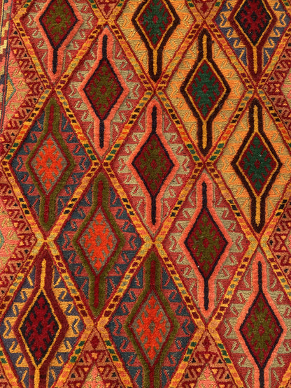 Handmade Fine Quality Meshwani Rug 198 CM x 150 CM KAS # 976