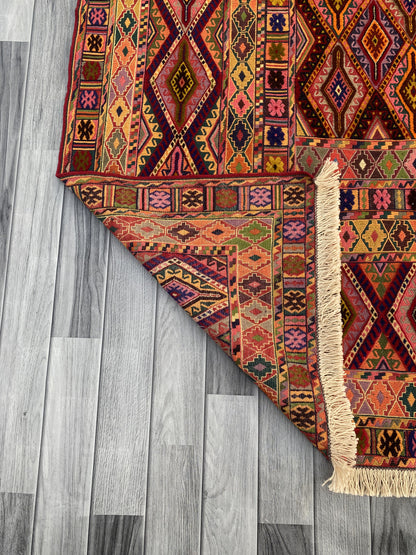 Handmade Fine Quality Meshwani Rug 191 CM x 145 CM KAS # 978