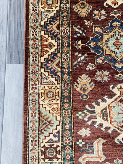 Handmade Chobi  Hallway Runner Rug(263CM x 85CM) SS#87