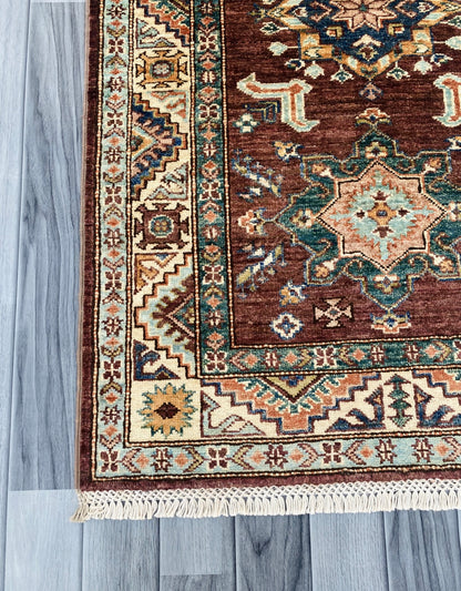 Handmade Chobi  Hallway Runner Rug(263CM x 85CM) SS#87