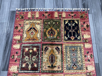 Handmade Fine Quality Chobi Wool Rug  ( 117 CM x 74 CM ) SK#1032