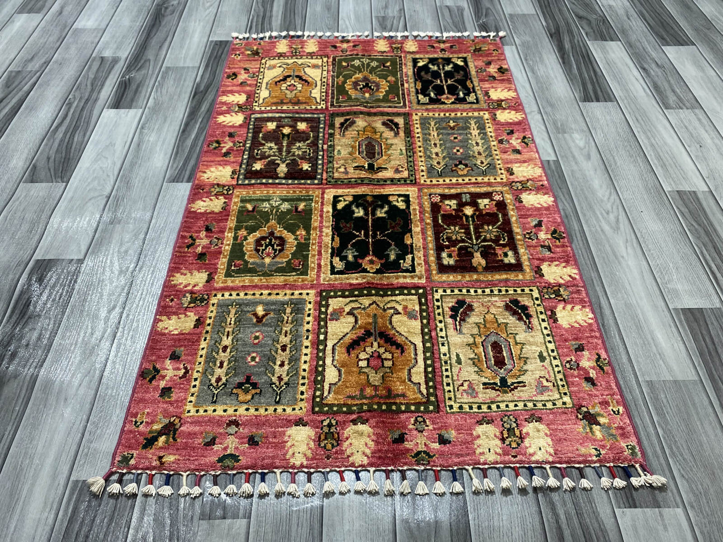 Handmade Fine Quality Chobi Wool Rug  ( 117 CM x 74 CM ) SK#1032