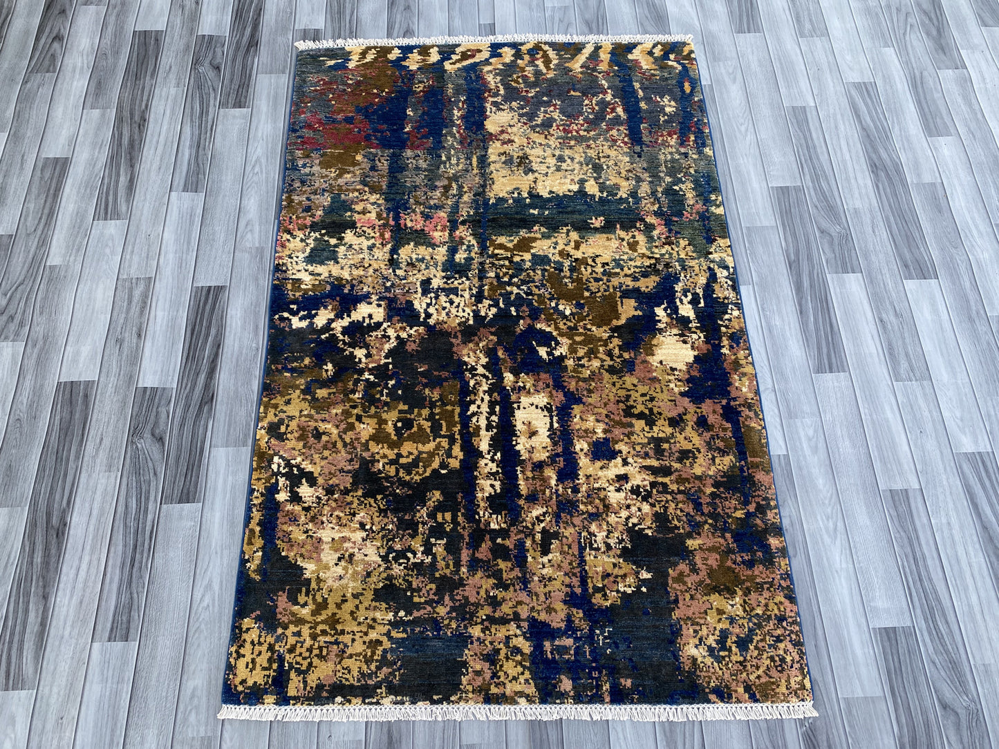 Hand knotted Chobi Pictorial Rug | 195 CM x 125 CM SK#496