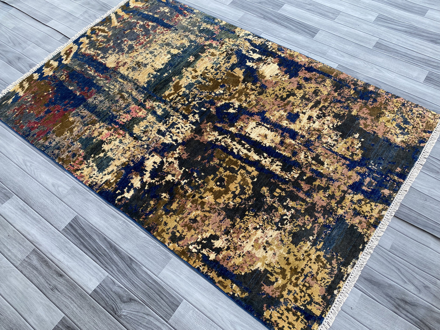 Hand knotted Chobi Pictorial Rug | 195 CM x 125 CM SK#496