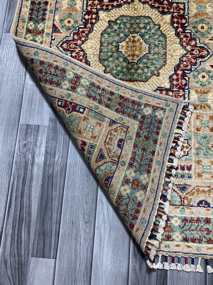 Handmade Fine Quality Chobi Wool Rug  ( 120 CM x 77 CM ) SK#1033