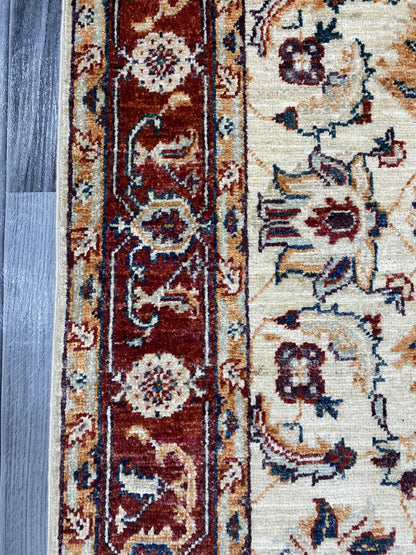 Handmade Fine Quality Chobi Wool Rug  ( 124 CM x 80 CM ) SK#1034