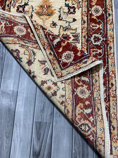 Handmade Fine Quality Chobi Wool Rug  ( 124 CM x 80 CM ) SK#1034