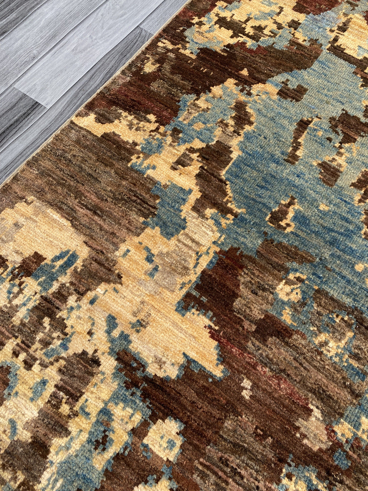 Hand Knotted Modern Wool Rug | 172 CM x 114 CM KS#499