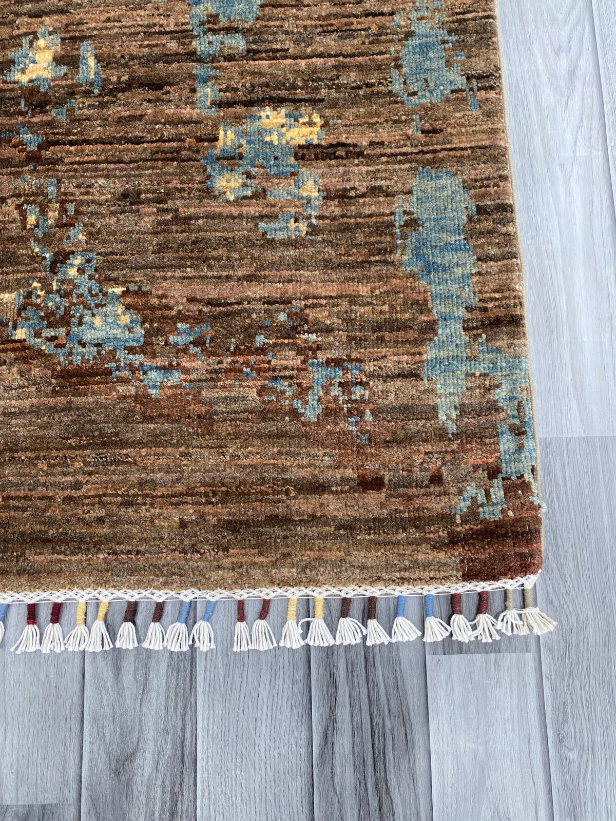 Hand Knotted Modern Wool Rug | 172 CM x 114 CM KS#499