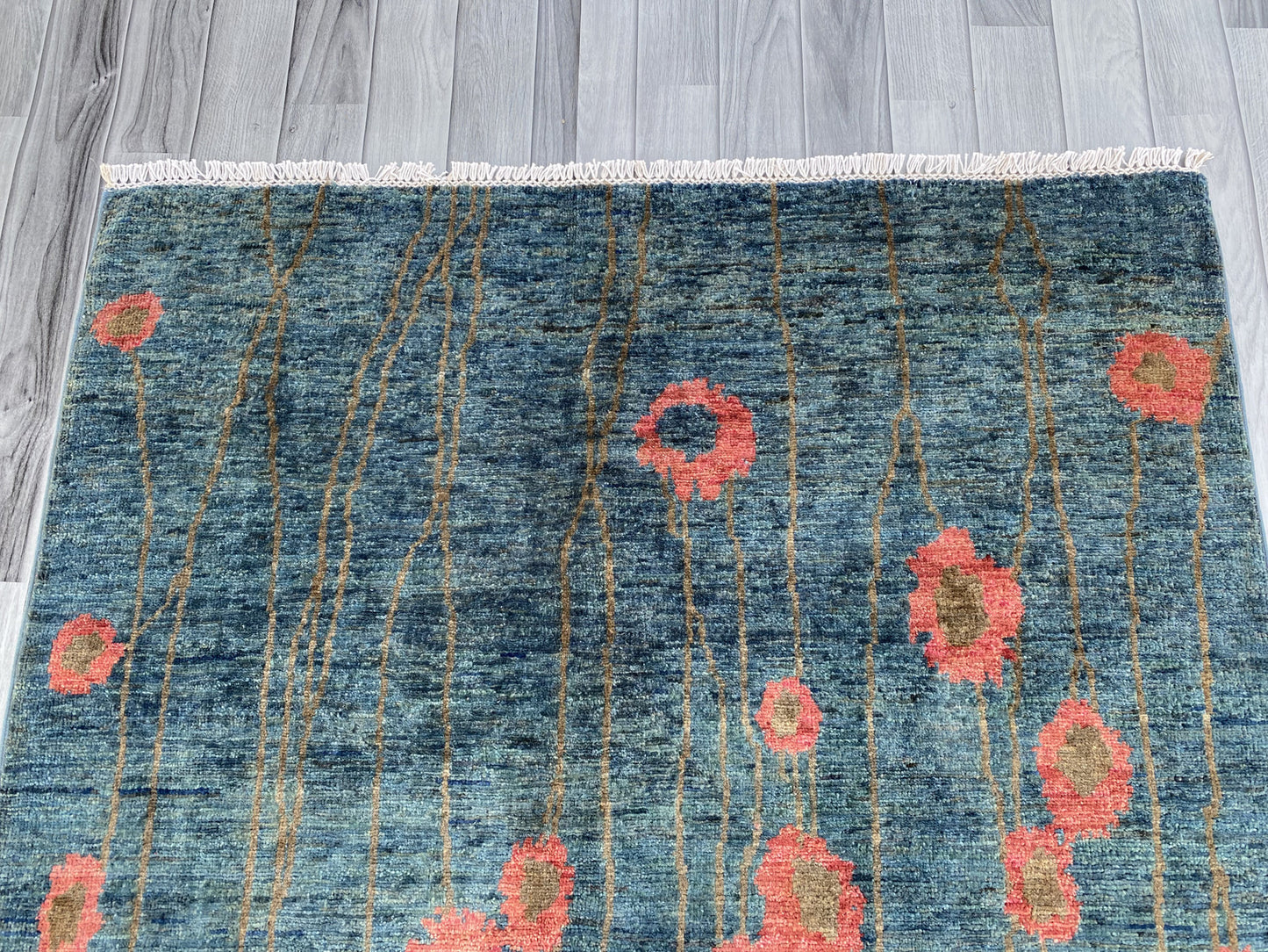 Hand Knotted Modern Wool Rug | 172 CM x 114 CM KS#500