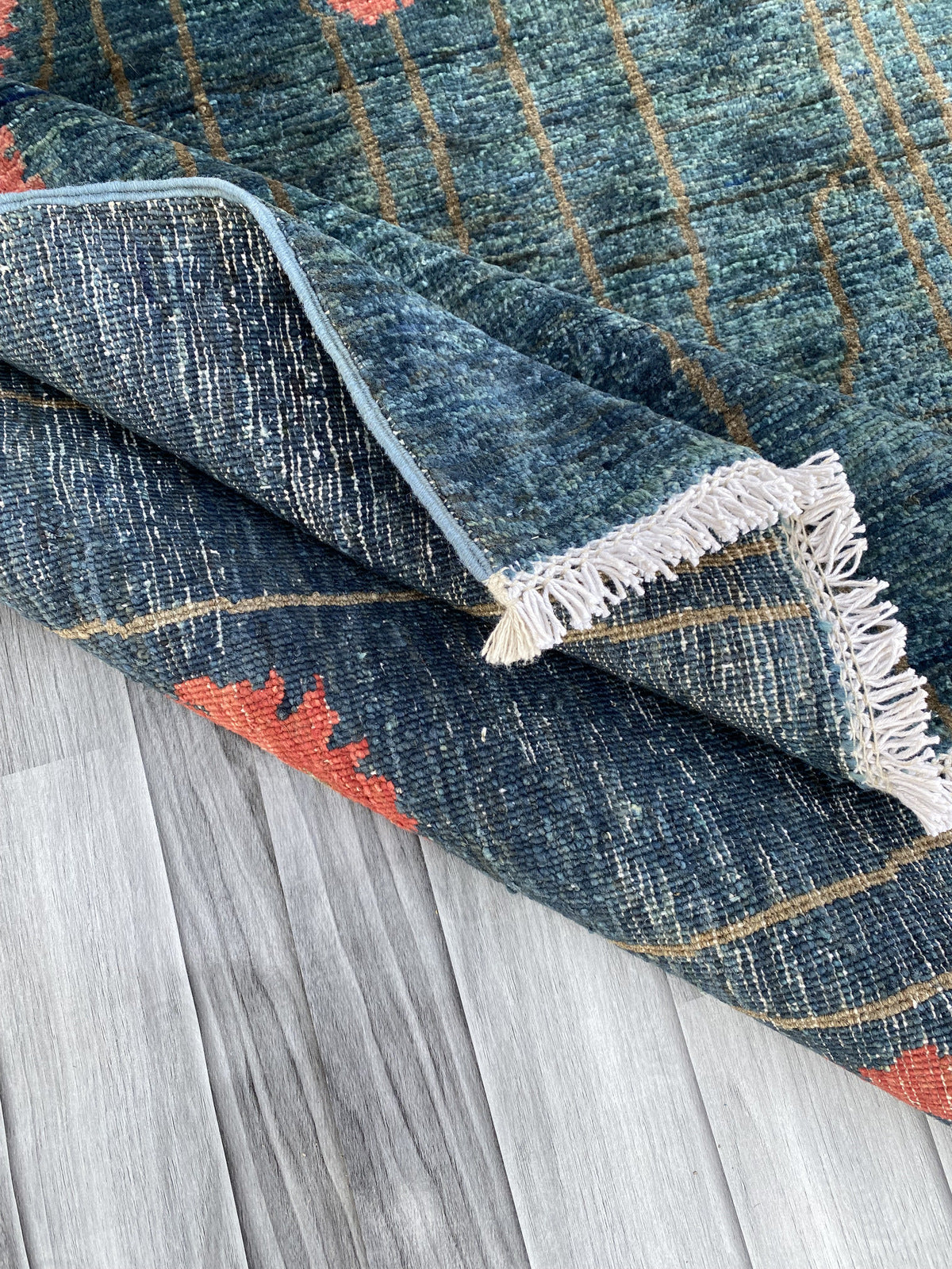 Hand Knotted Modern Wool Rug | 172 CM x 114 CM KS#500