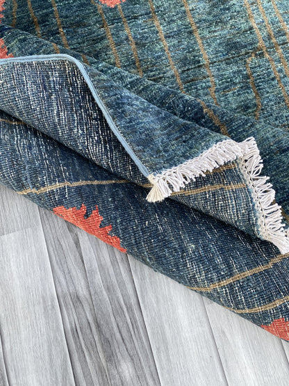 Hand Knotted Modern Wool Rug | 172 CM x 114 CM KS#500
