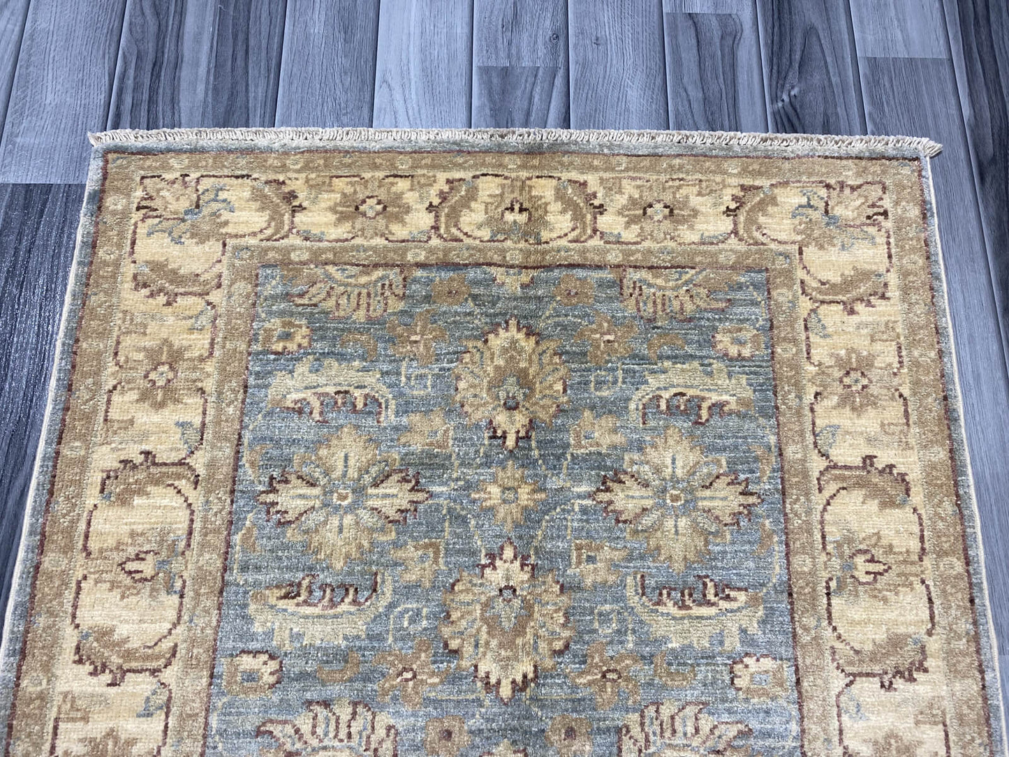 Handmade Fine Quality Chobi Wool Rug  ( 115 CM x 80 CM )SK#1037