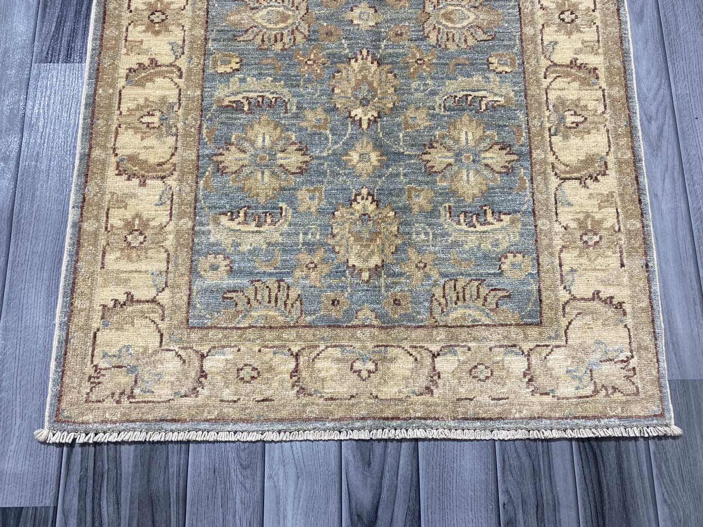 Handmade Fine Quality Chobi Wool Rug  ( 115 CM x 80 CM )SK#1037