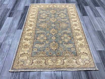 Handmade Fine Quality Chobi Wool Rug  ( 115 CM x 80 CM )SK#1037