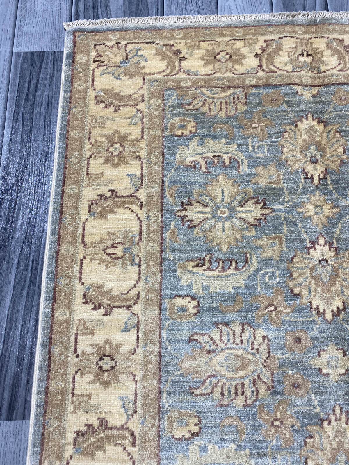 Handmade Fine Quality Chobi Wool Rug  ( 115 CM x 80 CM )SK#1037