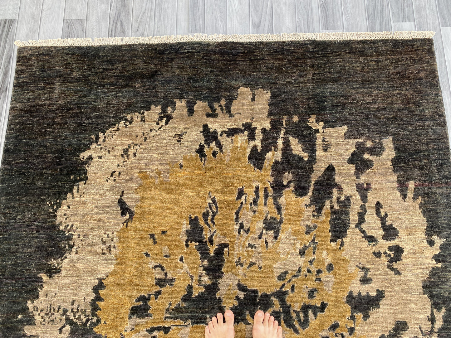 Hand Knotted Modern Wool Rug | 233 CM x 171 CM KS#452