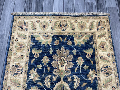 Handmade Fine Quality Chobi Wool Rug  ( 128 CM x 86 CM ) SK#1038