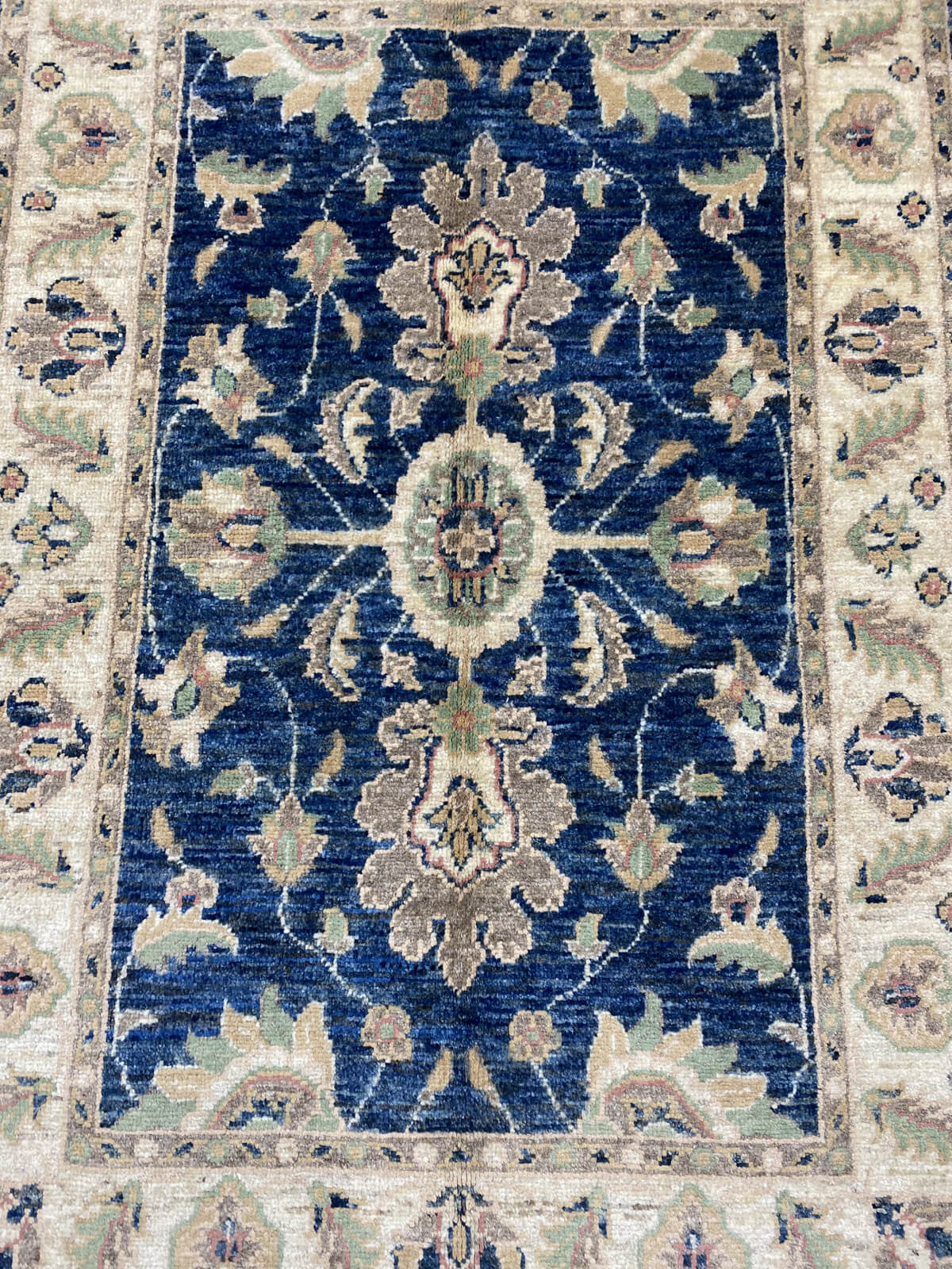 Handmade Fine Quality Chobi Wool Rug  ( 128 CM x 86 CM ) SK#1038