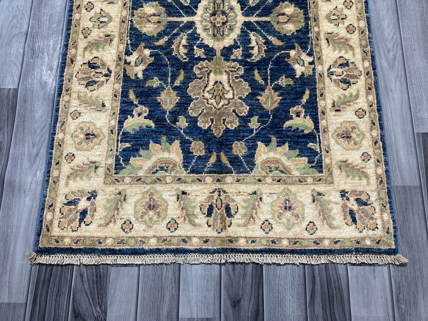 Handmade Fine Quality Chobi Wool Rug  ( 128 CM x 86 CM ) SK#1038