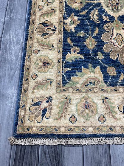 Handmade Fine Quality Chobi Wool Rug  ( 128 CM x 86 CM ) SK#1038