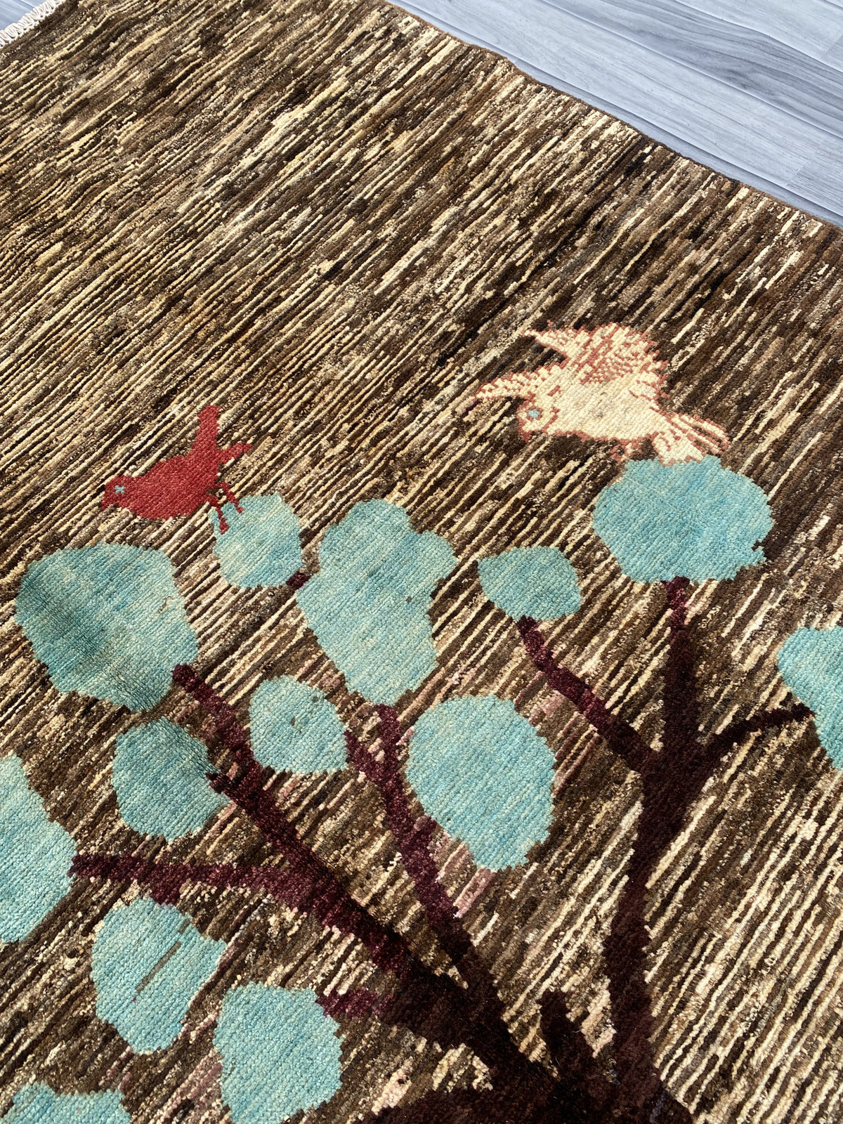 Hand knotted Chobi Pictorial Rug | 242 CM x 166 CM SK#453