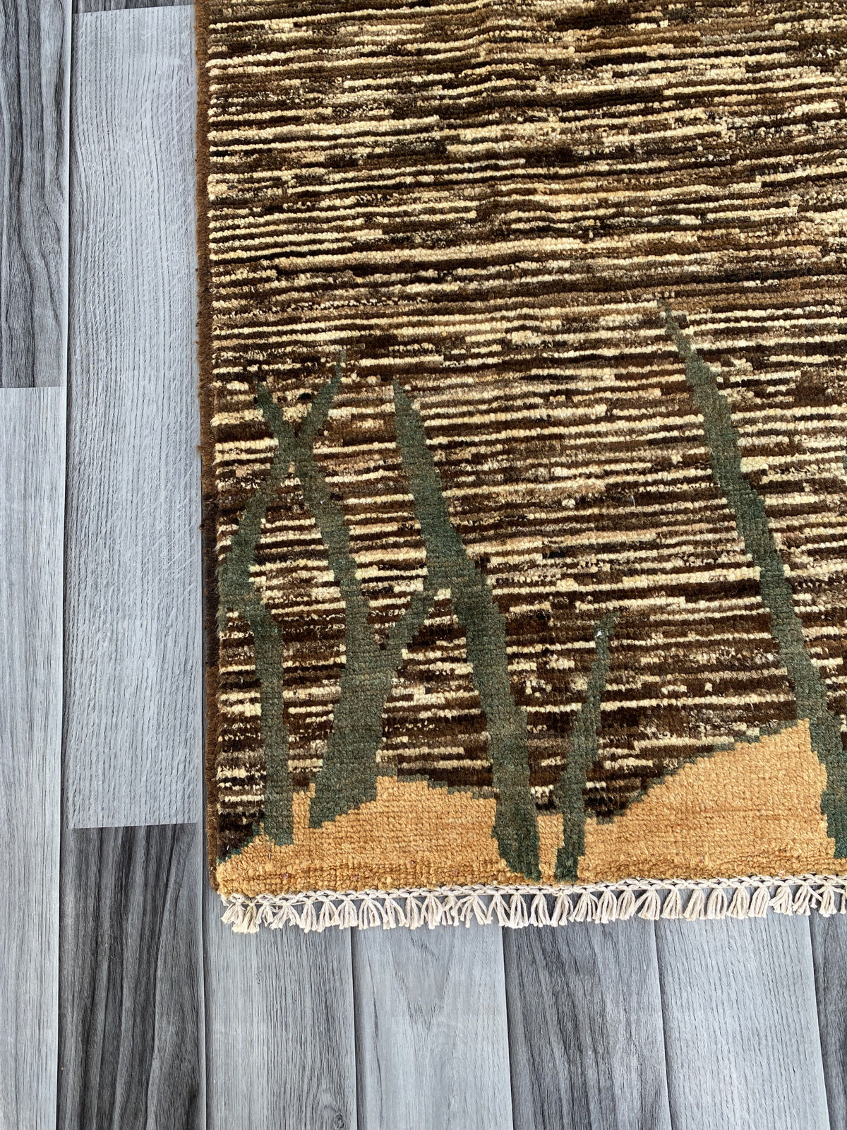 Hand knotted Chobi Pictorial Rug | 242 CM x 166 CM SK#453