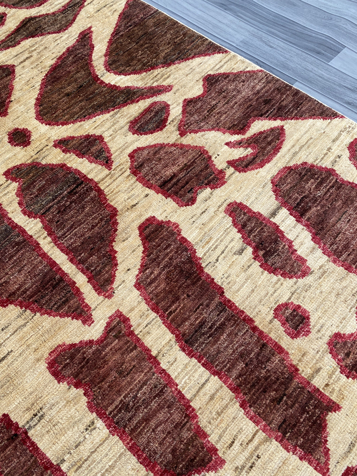 Hand Knotted Modern Wool Rug | 235 CM x 155 CM SK#454