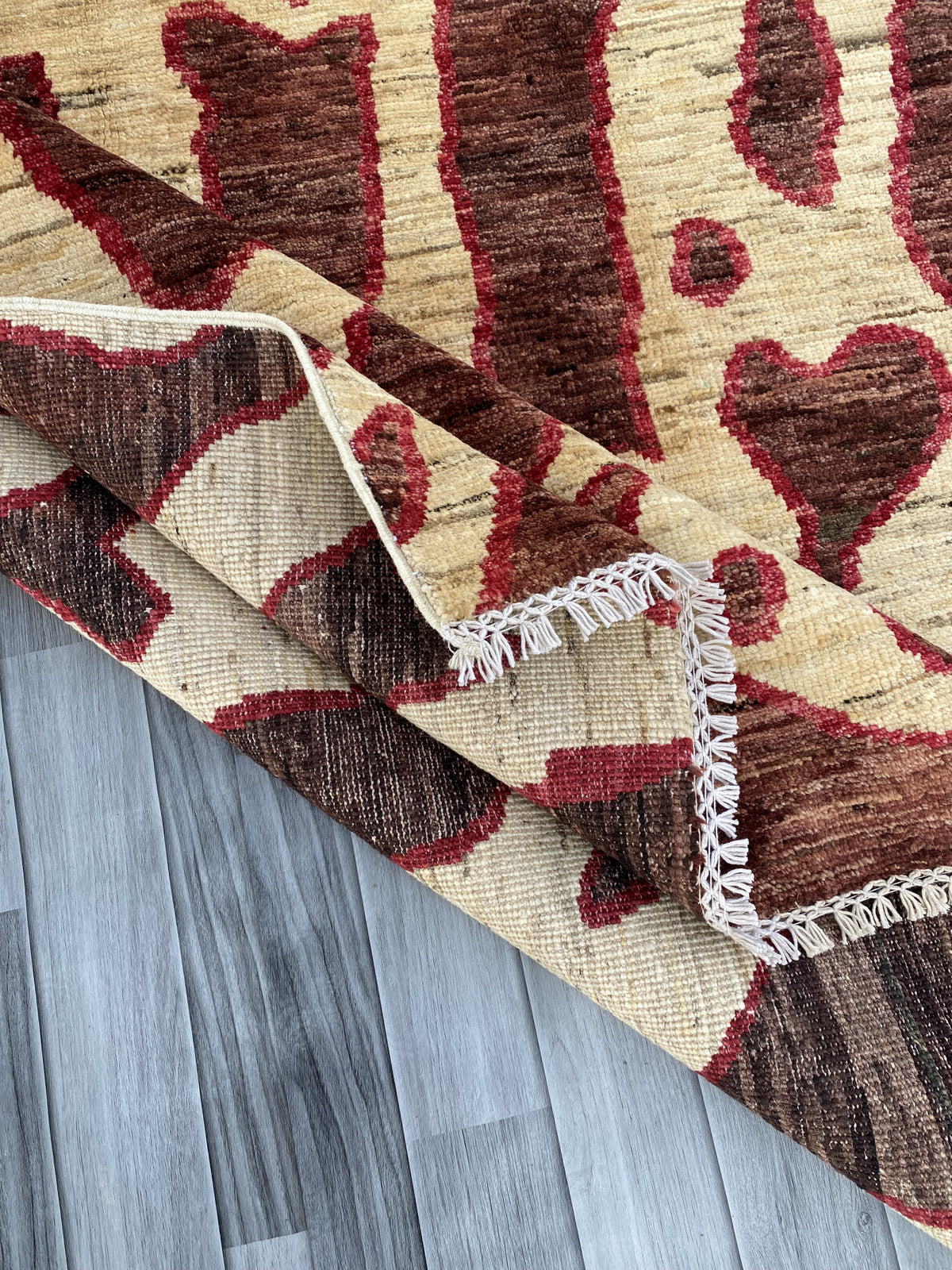 Hand Knotted Modern Wool Rug | 235 CM x 155 CM SK#454
