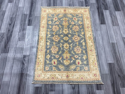 Handmade Fine Quality Chobi Wool Rug  ( 120 CM x 84 CM )SK#1040